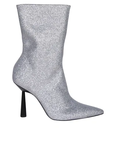 Gia Borghini Boots In Silver