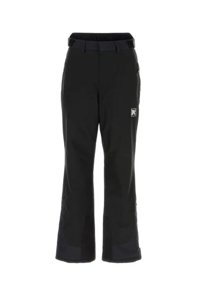 Palm Angels Man Black Polyester Ski Pant