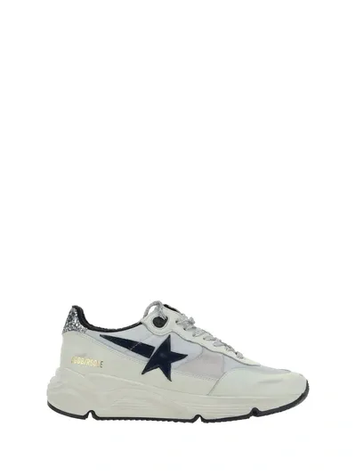 Golden Goose Running Sole Sneakers In White