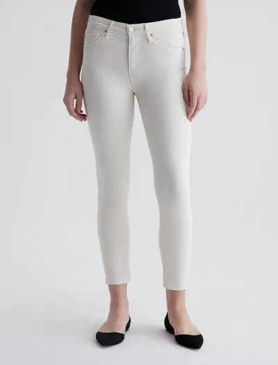 Ag Jeans Prima Crop In White