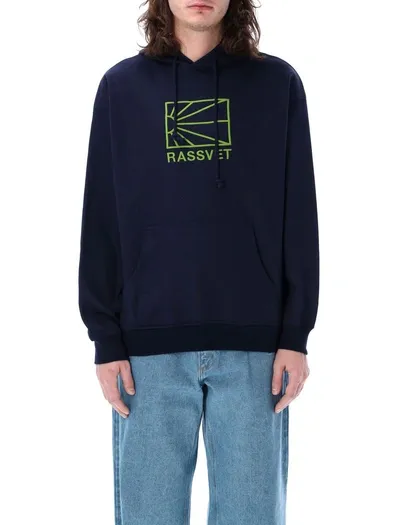 Rassvet Big Logo Hoodie In 蓝色