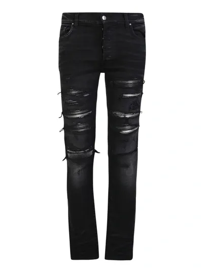 Amiri Jeans In Faded Black