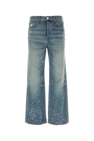 Amiri Man Denim Jeans In Blue