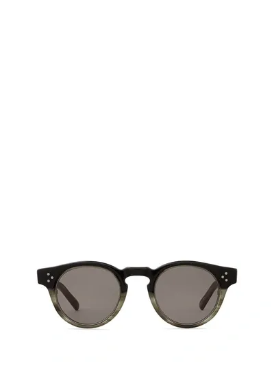 Mr Leight Mr. Leight Sunglasses In Sycamore Laminate-gunmetal/lava