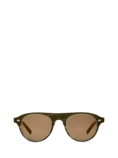 Mr Leight Mr. Leight Sunglasses In Kelp-pewter/molasses