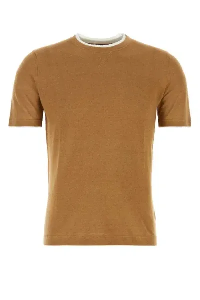 Fedeli Shirts In Camel