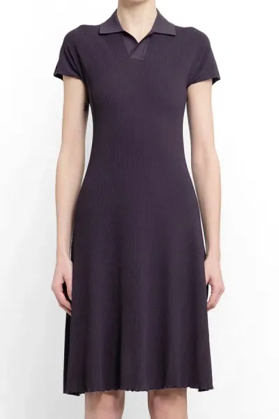 Burberry Dresses In Purple