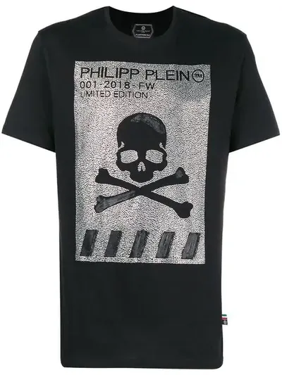 Philipp Plein Regular Fit T-shirt In Black