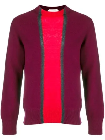 Namacheko Colour Block Jumper In Red