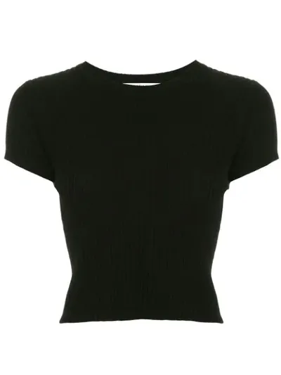 Georgia Alice Little Knit Tee In Black