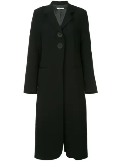 Georgia Alice Boy Single Breasted Coat In Black