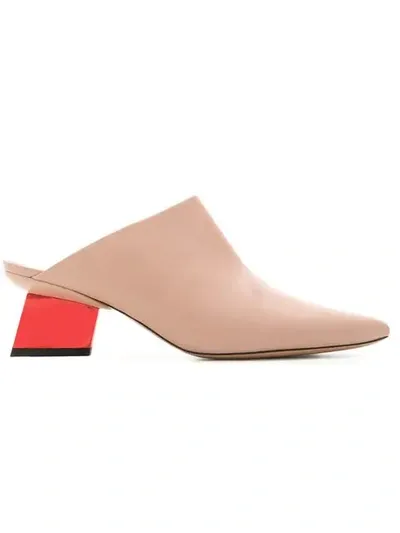 Nicholas Kirkwood Veronika Mules In Pink