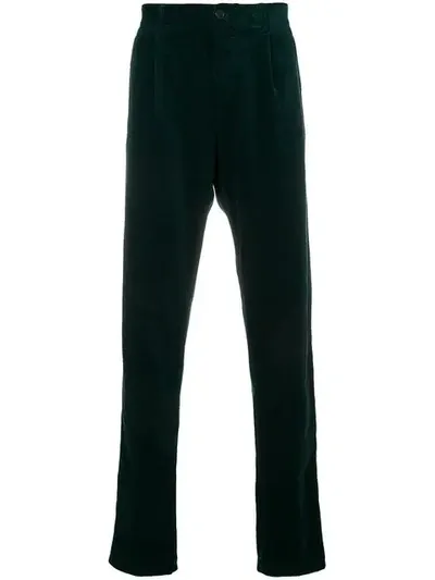 Aspesi Straight-leg Trousers In Green