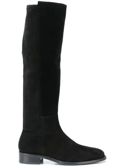 Stuart Weitzman Knee Length Boots In Black