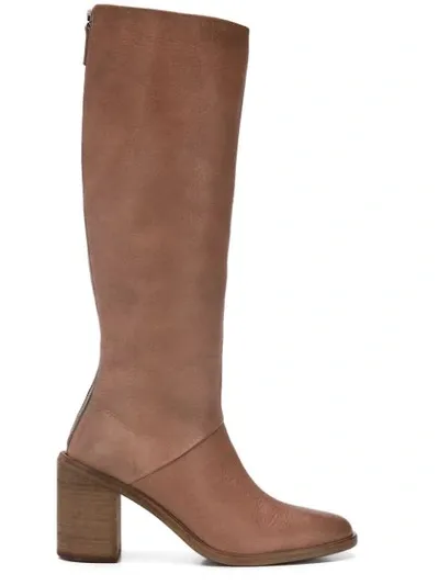 Marsèll Mid-heel Boots In Pink