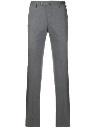 Pt01 Slim Fit Trousers In Grey