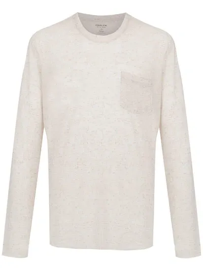 Osklen Long Sleeved T-shirt In Neutrals