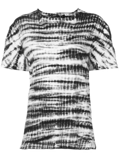 Proenza Schouler Tie Dye Short Sleeve T-shirt In Multicolour