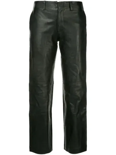 Pre-owned Junya Watanabe Cropped Trousers In Black