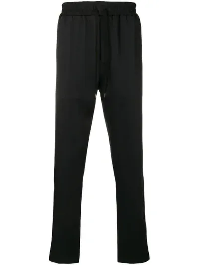 Cmmn Swdn Buck Track Pants In Black