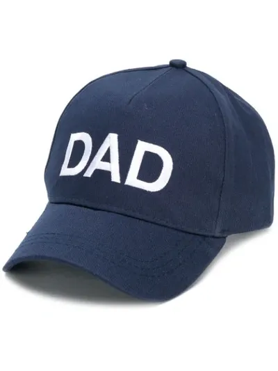 Ron Dorff Dad Embroidered Baseball Cap In Blue