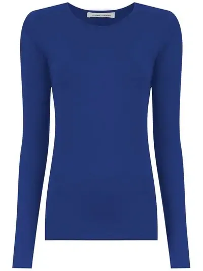 Gloria Coelho Long Sleeved Top In Purple