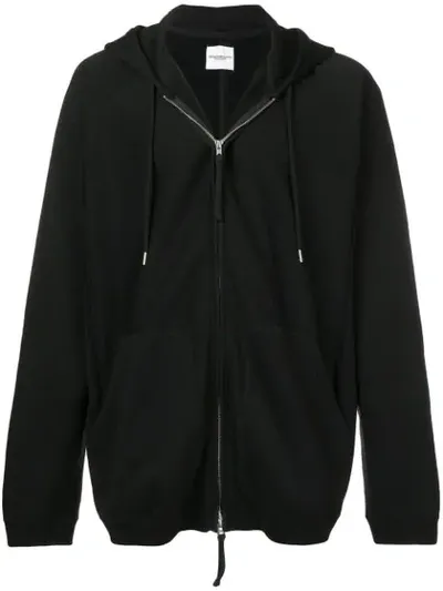 Takahiromiyashita The Soloist Zipped Hoodie In Black