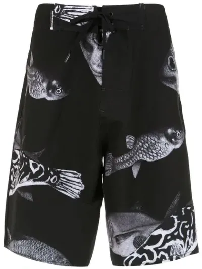 Osklen Printed Swimshorts In Black