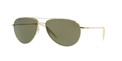 Oliver Peoples Man Sunglasses Ov1002s Benedict In Green Polar