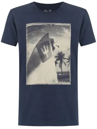 Osklen Printed T-shirt In Blue