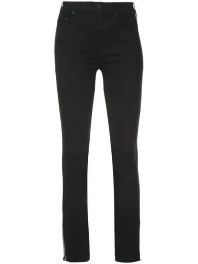 Mother Skinny Jeans In Black