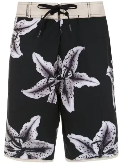 Osklen Printed Swimming Shorts In Black