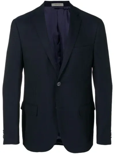 Corneliani Classic Fitted Blazer In Blue