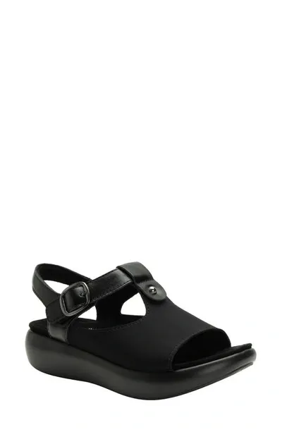 Alegria By Pg Lite Betsie Slingback Platform Sandal In Stretch Nightly