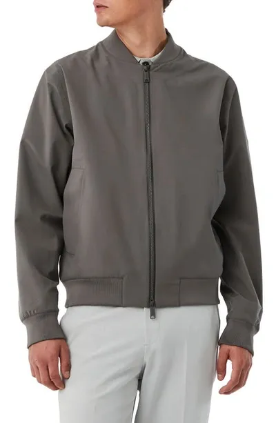 Alphatauri Ostol Waterproof Bomber Jacket In Graphite