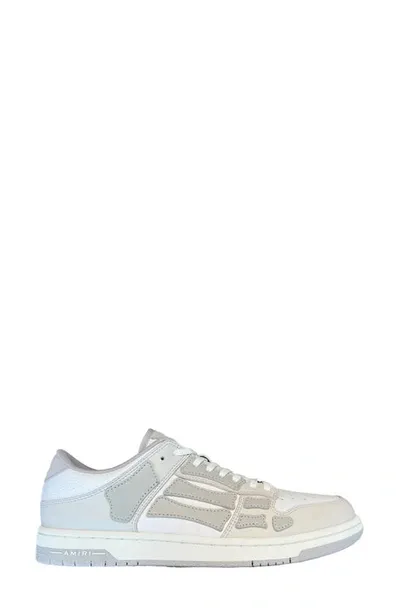 Amiri Skeleton Low Top Sneaker In Alabaster