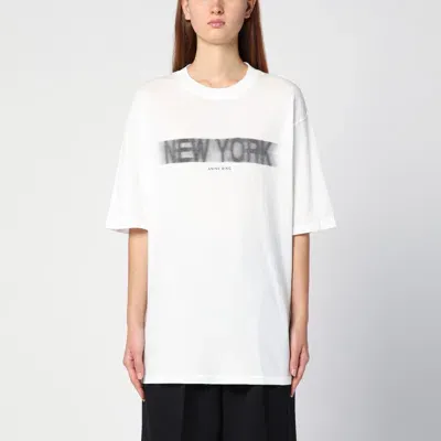 Anine Bing New York Ivory Over-shirt In White