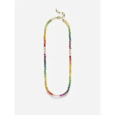 Anni Lu Tennis Kinda Necklace In Multi