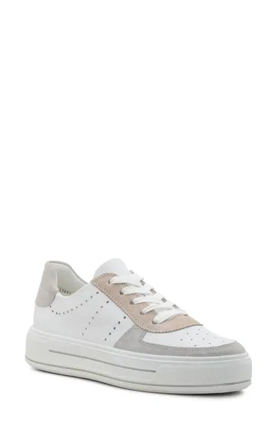 Ara Calgary Platform Sneaker In White