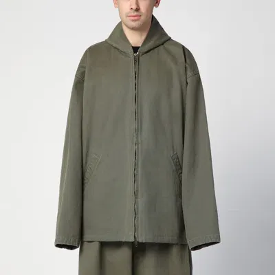 Balenciaga Heavy Cotton Green Over Jacket