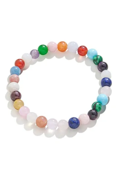 Baublebar Semiprecious Stone Beaded Stretch Bracelet In Multi