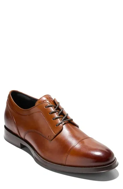 Cole Haan Carnegie Cap Toe Oxford In British Tan