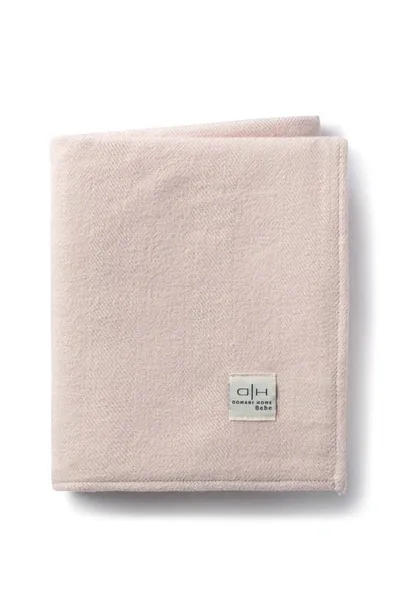 Domani Home Kids' Chevron Baby Blanket In Rose