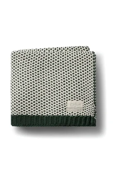 Domani Home Kids' Honeycomb Baby Blanket In Forest