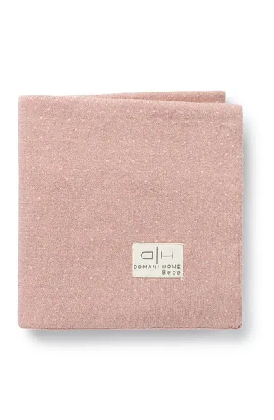 Domani Home Kids' Knit Baby Blanket In Blush