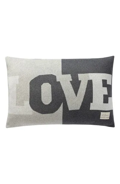 Domani Home Kids' Love Accent Pillow In Gray