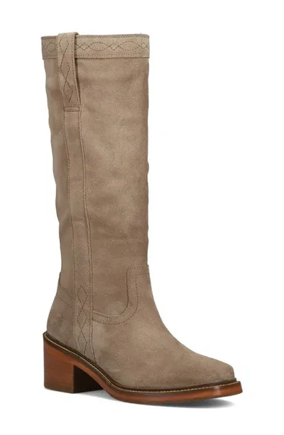 Frye Kate Block Heel Boot In Taupe