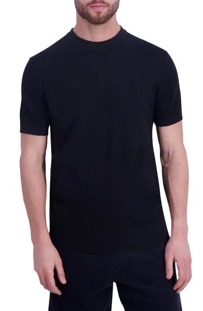 Goodlife Mini Waffle T-shirt In Black