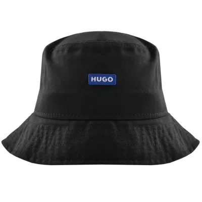 Hugo Blue Gyn Bucket Hat Black