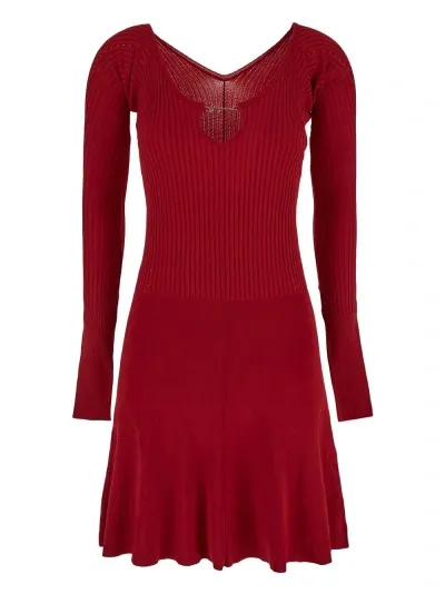 Jacquemus La Mini Robe Pralu In Red